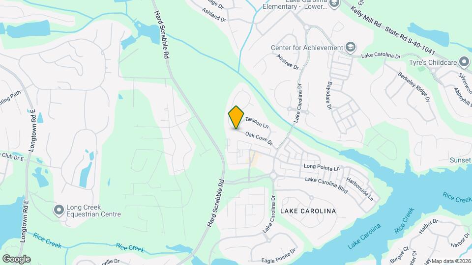 127 Oak Cove Dr Map and Location Details