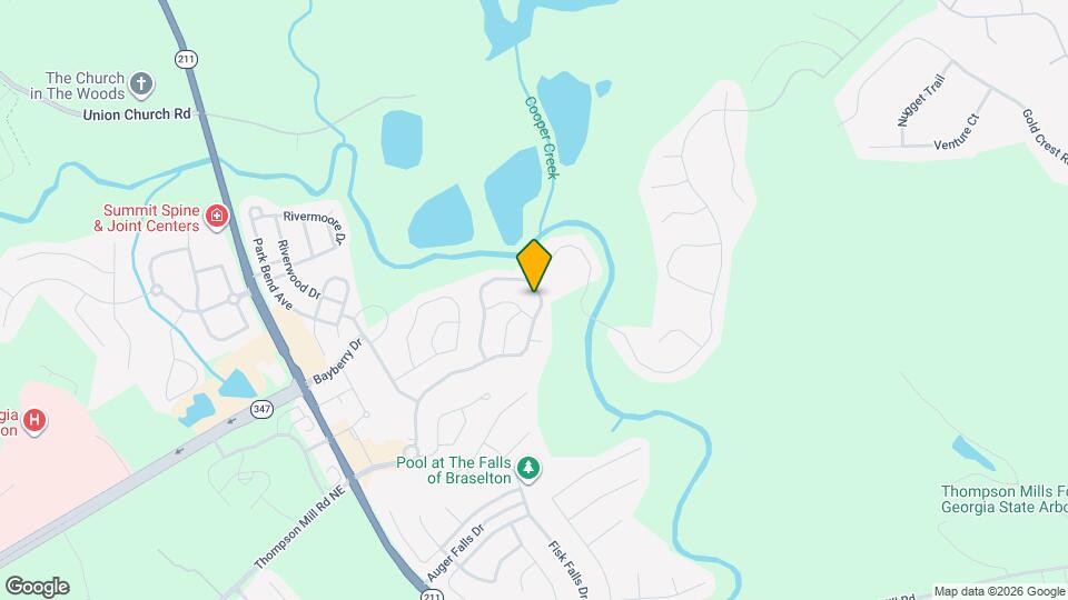 6832 Grand Hickory Dr Map and Location Details