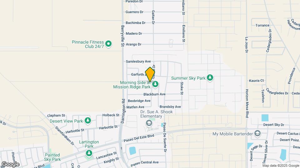 1089 Gaitan St Map and Location Details