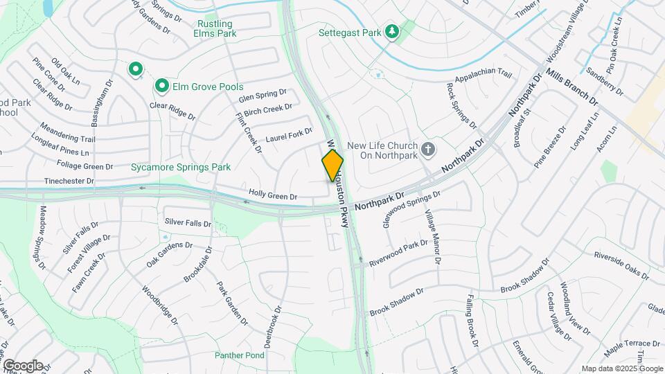 3910 Cedar Forest Dr Map and Location Details