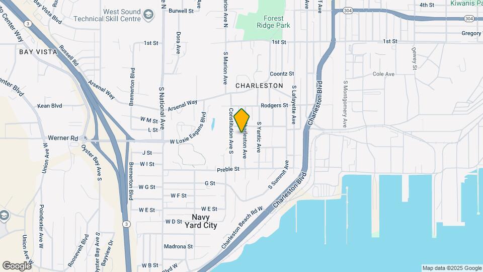 409 S Charleston Ave Map and Location Details