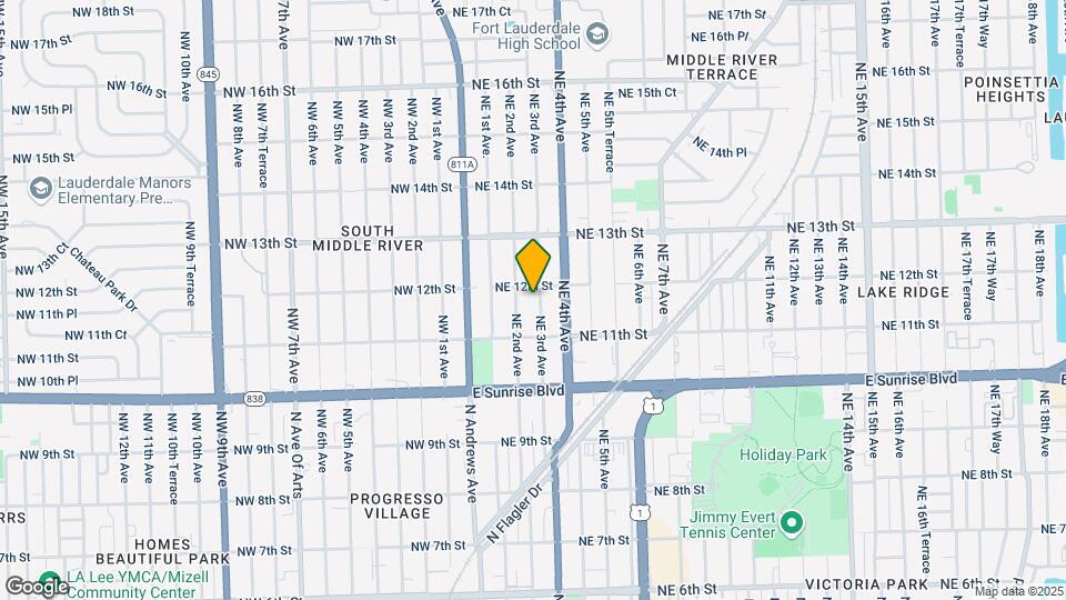 1137 NE 3rd Ave Mapa y Detalles de la Ubicación