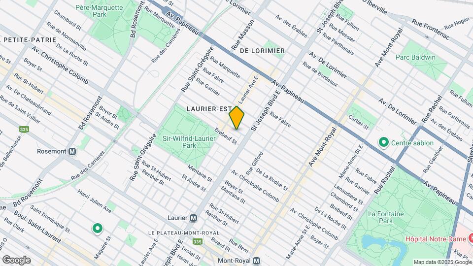 5034 Chambord Map and Location Details