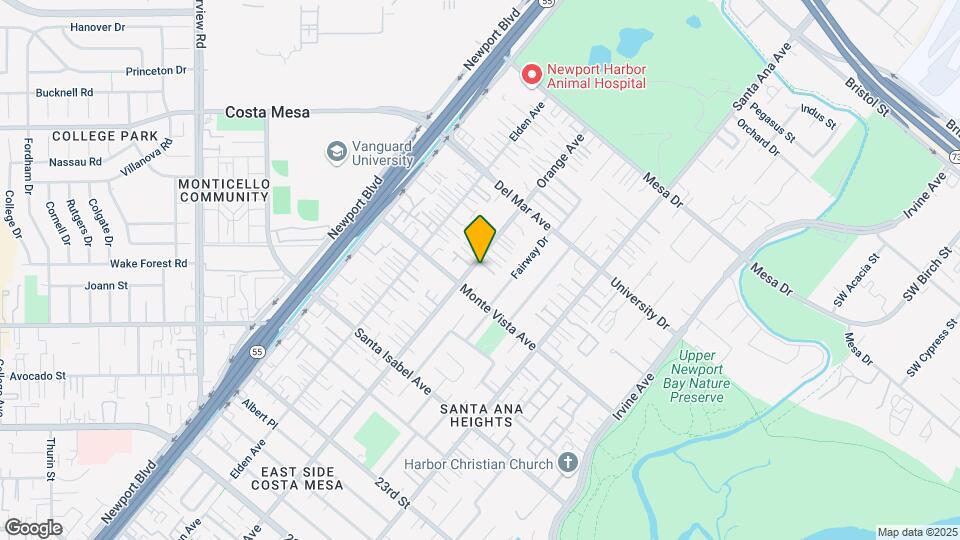 2522 Orange Ave Mapa y Detalles de la Ubicación