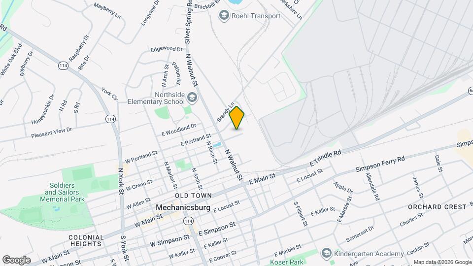 309 Cheryl Ave Map and Location Details