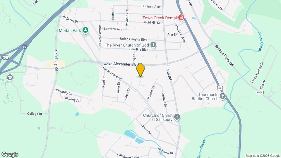 915 Mathis Ave Map and Location Details