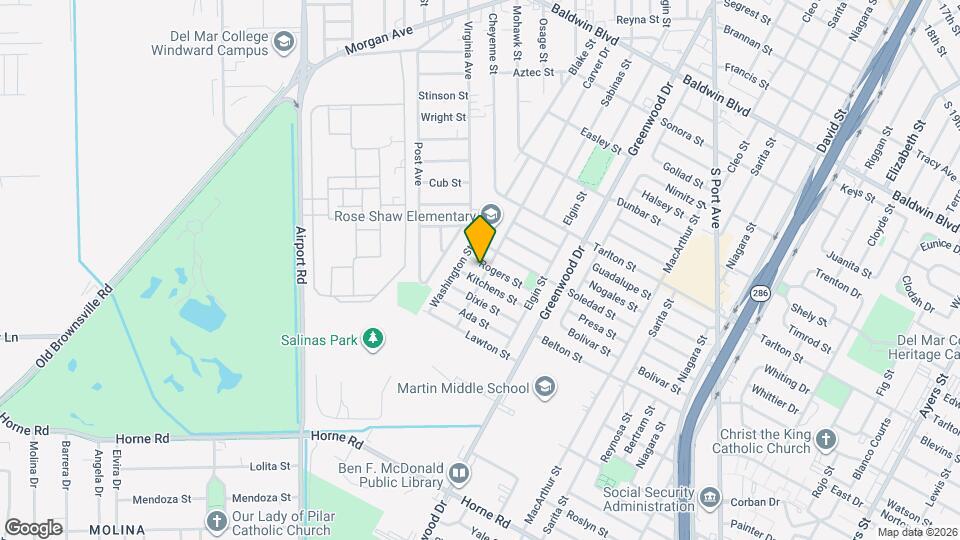 2905 Rogers St Map and Location Details