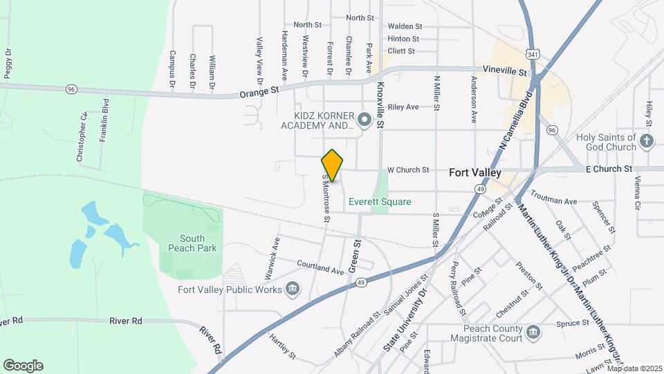 107 S Montrose St Map and Location Details