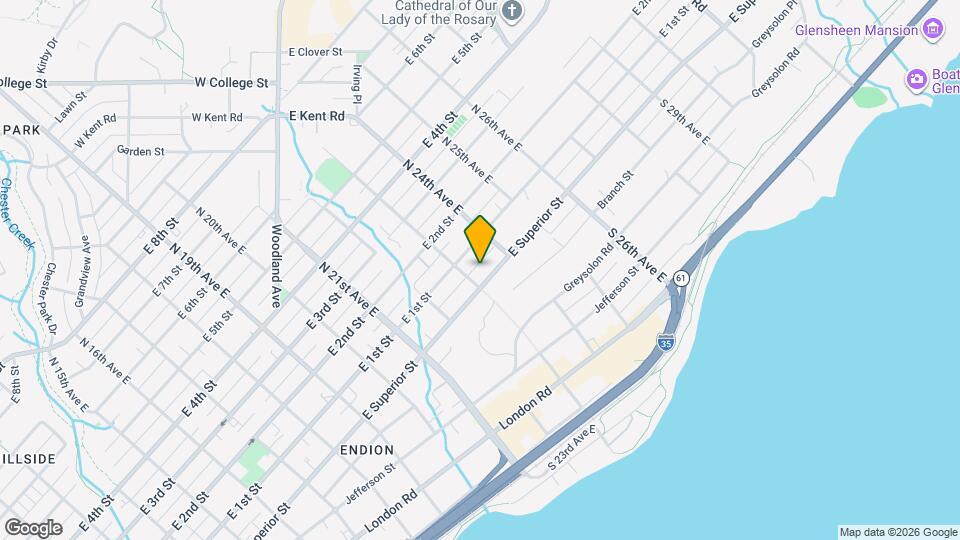 2307 E Superior St Map and Location Details