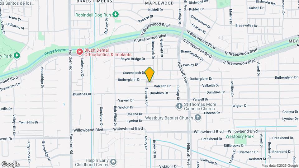 6042 Valkeith Dr Map and Location Details