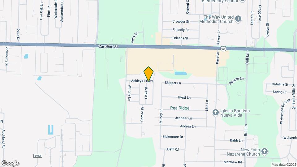 4496 Fiske St Map and Location Details
