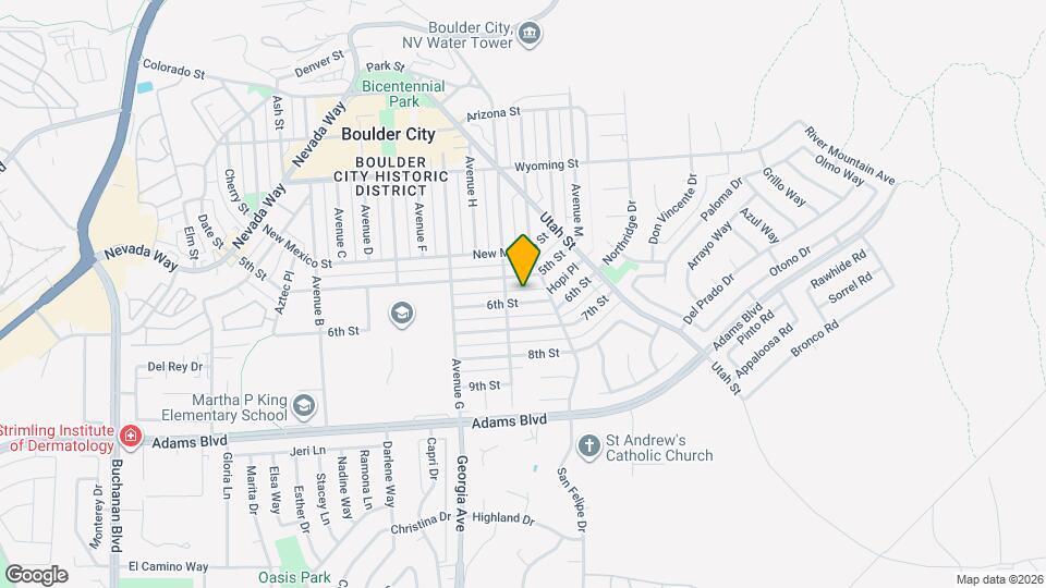 640 6th St Map and Location Details