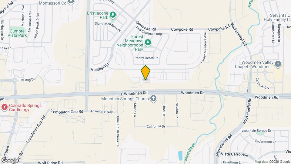 7507 Red Creek Vw Mapa y Detalles de la Ubicación