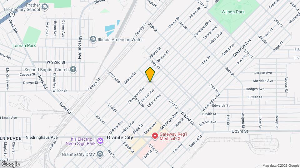 2262 Cleveland Blvd Map and Location Details