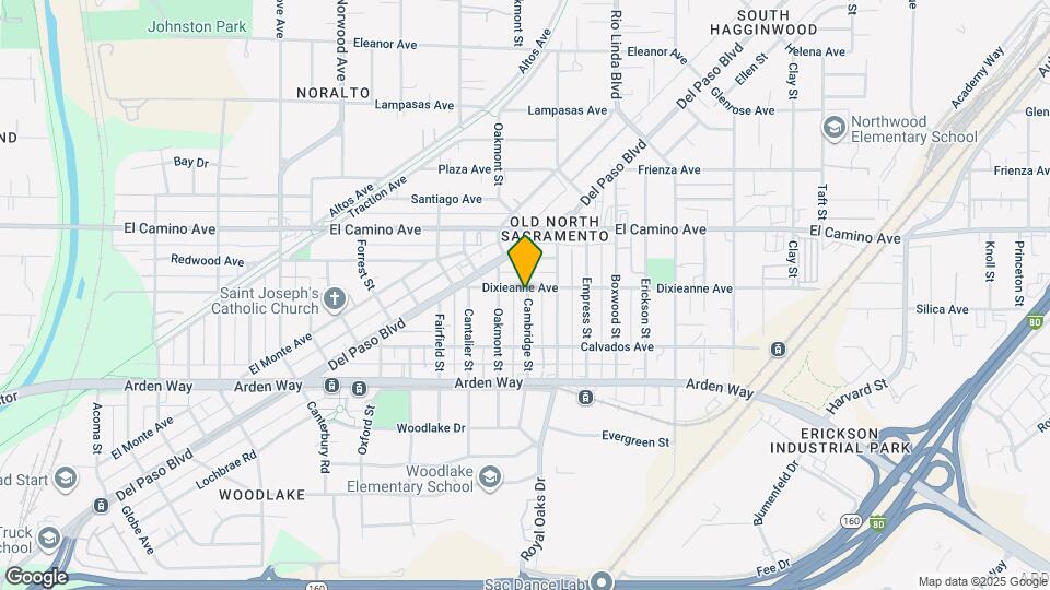 746 Dixieanne Ave Map and Location Details