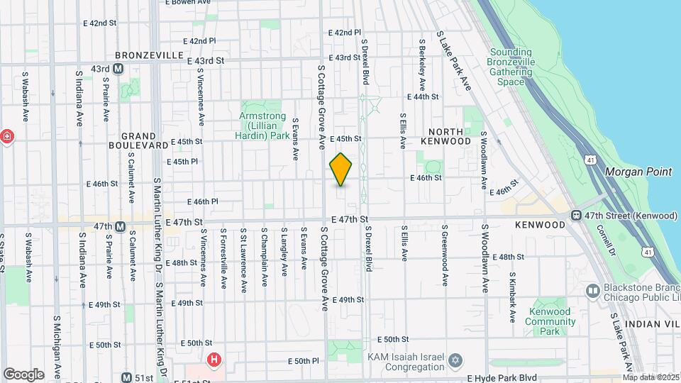 817 E 46th St-Unit -207 Map and Location Details