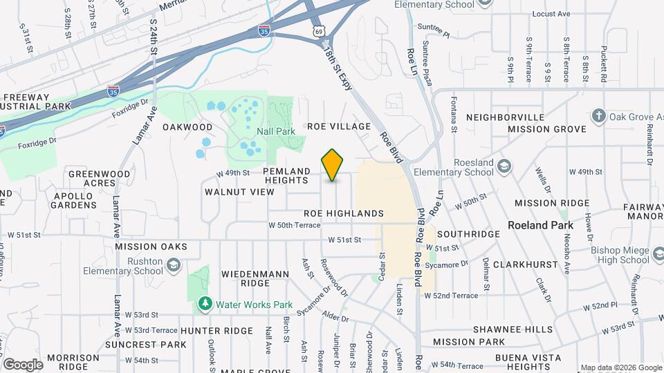 4916 Juniper Dr Map and Location Details
