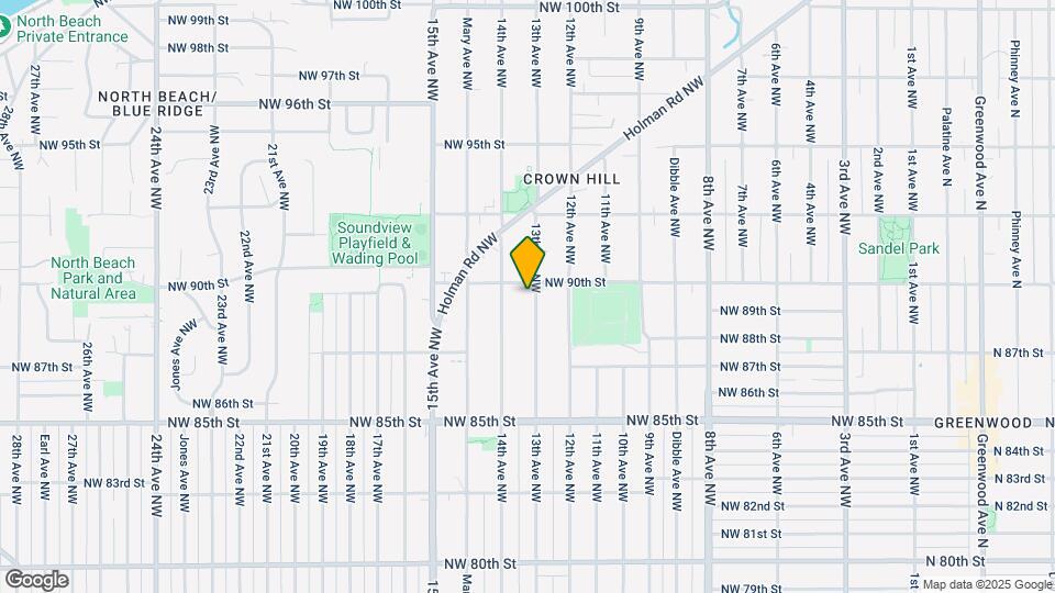 8753 13th Ave NW Map and Location Details