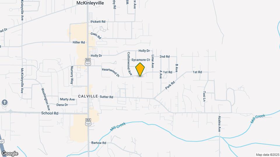 1940 Heartwood Dr Map and Location Details