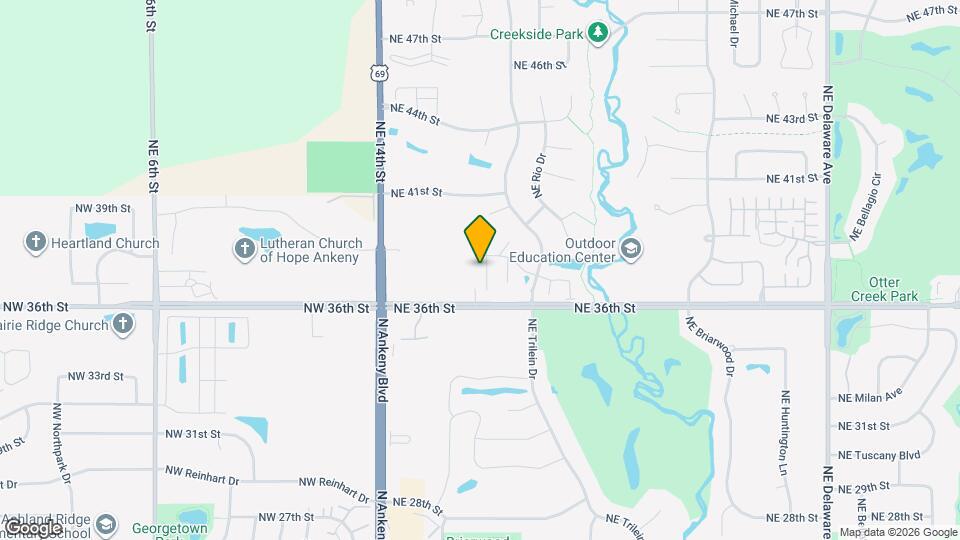 3640 NE Marissa Ln Map and Location Details