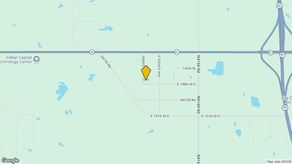 33037 E 148th St S Map and Location Details