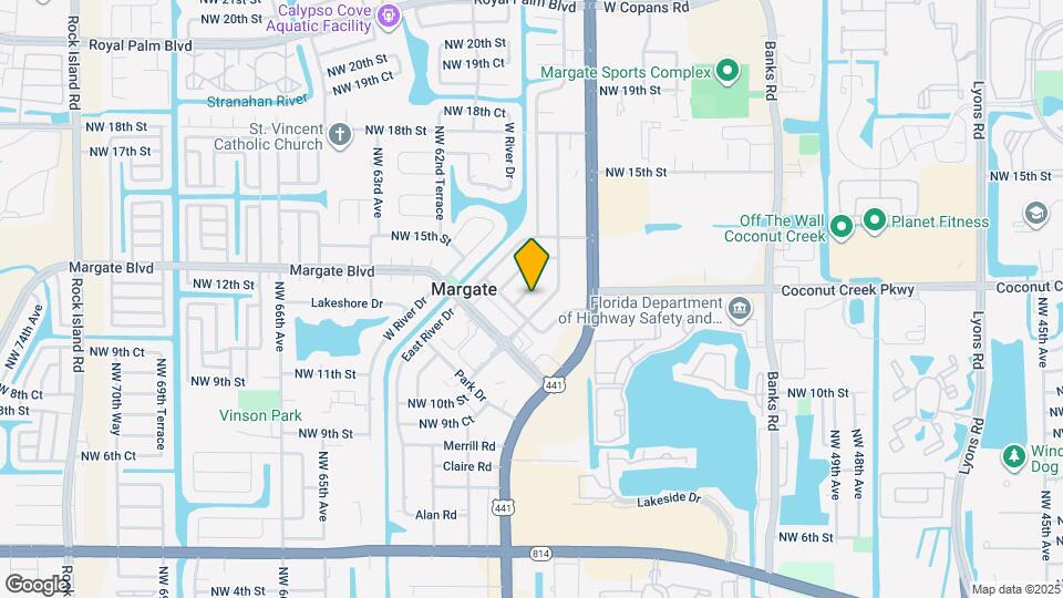 1308 NW 58th Terrace Mapa y Detalles de la Ubicación