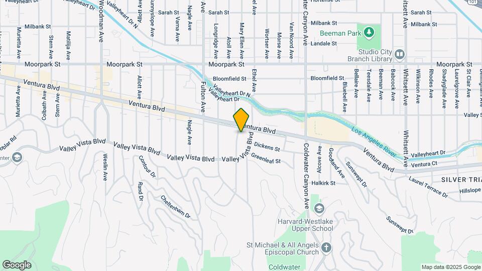 4154 Mary Ellen Ave Map and Location Details