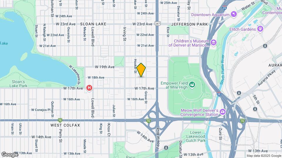 3126 W 18th Ave Mapa y Detalles de la Ubicación