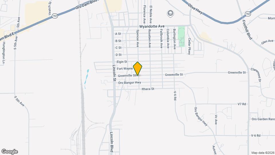 2167 Greenville St Mapa y Detalles de la Ubicación