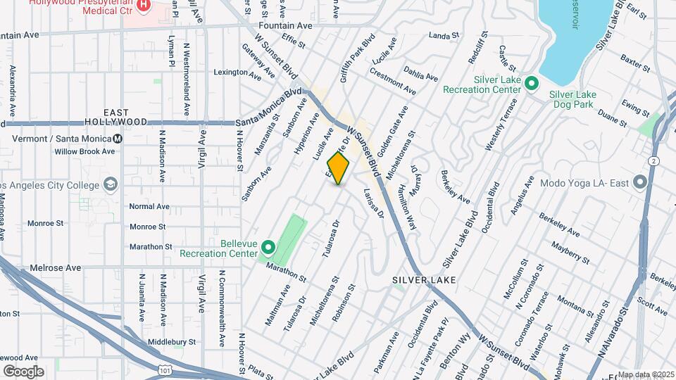 Maltman Ave - Silverlake Map and Location Details