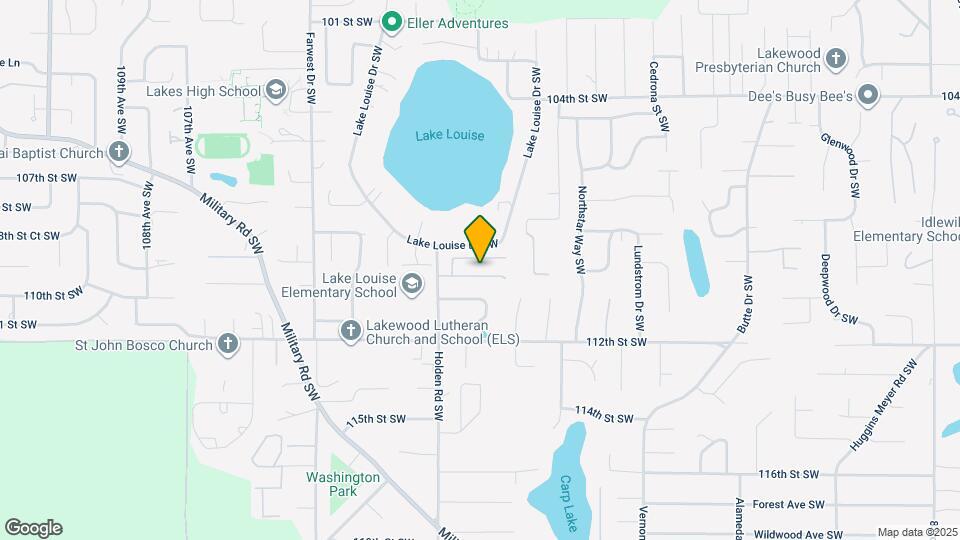 9723 109th St Ct SW Map and Location Details