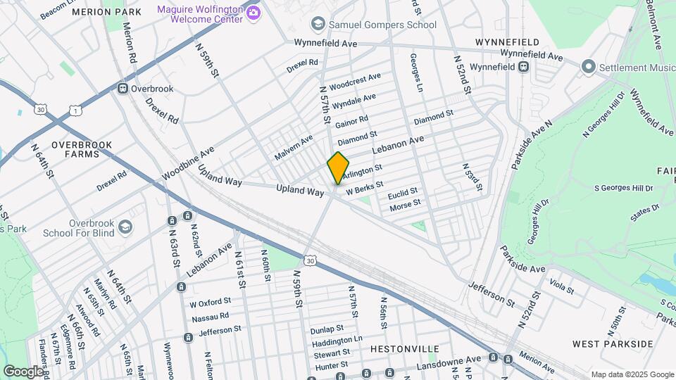 5669 W Berks St, Unit 3 Map and Location Details