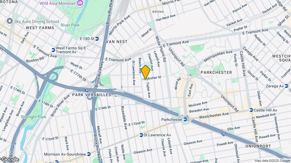 1471 Taylor Ave Map and Location Details