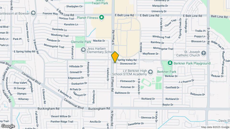702 Mt Vernon Dr Map and Location Details