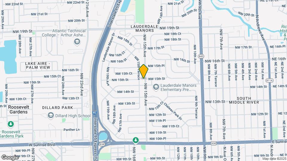 1431 NW 15th Ave Mapa y Detalles de la Ubicación