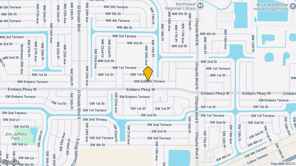1908 NW Embers Terrace Map and Location Details