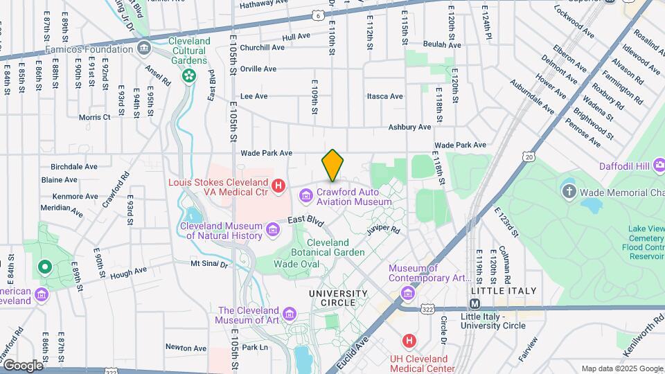 11016 Magnolia Dr Map and Location Details