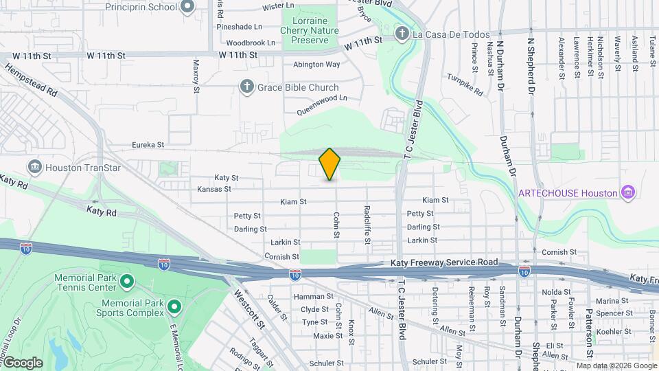 5608 Kansas St Map and Location Details