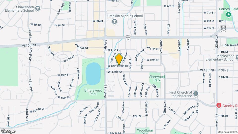 3210 W 12th Street Rd Map and Location Details