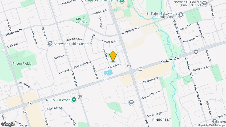 1384 Rennie Street Map and Location Details