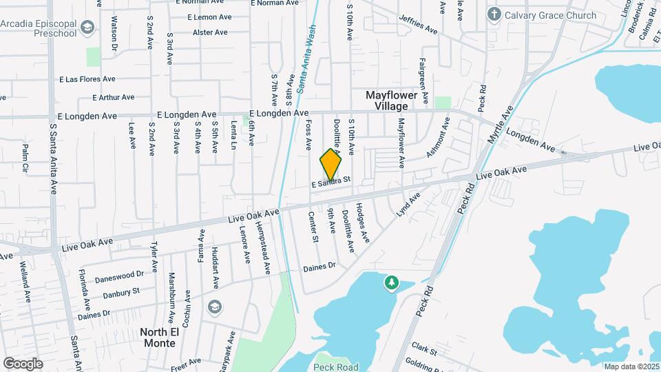 936 E Sandra St Map and Location Details