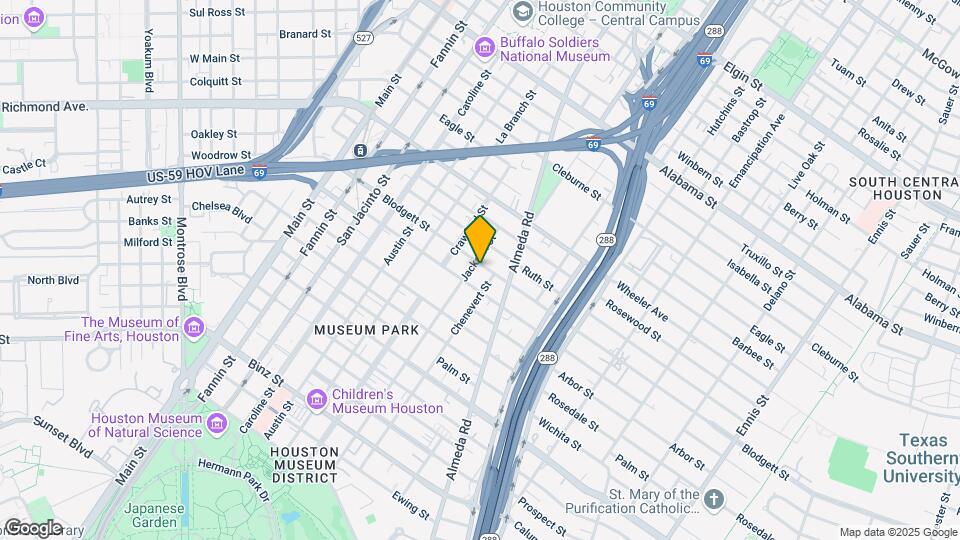 4705 Jackson St Map and Location Details