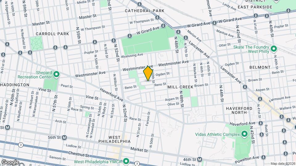 5024 Parrish St Map and Location Details