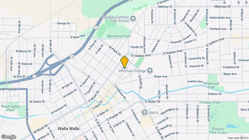 The Vintage Mapa y Detalles de la Ubicación