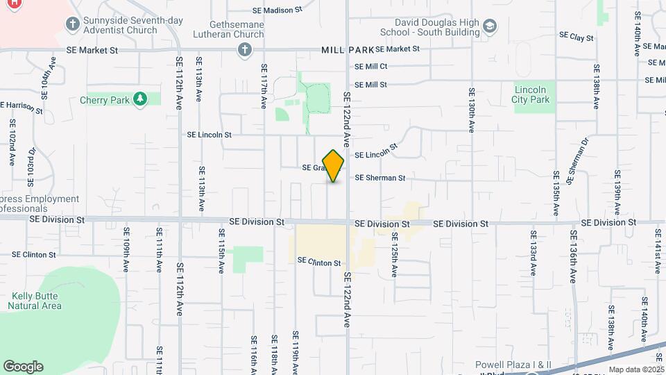 2322 SE 121st Ave Map and Location Details