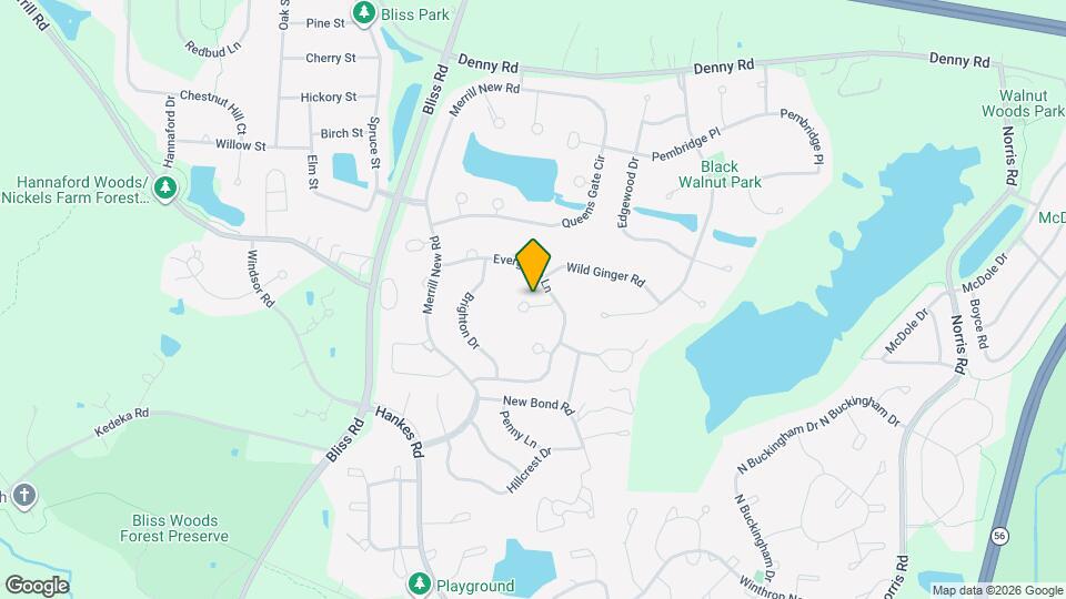 733 Woodbury Ct Map and Location Details