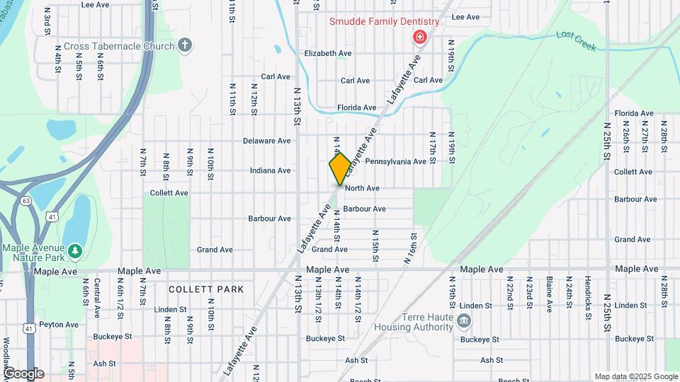 2333 N 14th St Map and Location Details