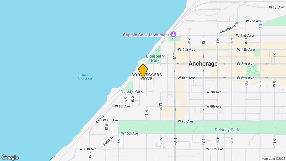 1306 W 6th Ave Mapa y Detalles de la Ubicación