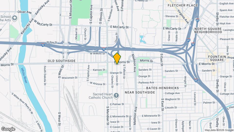 1223 Union St Map and Location Details