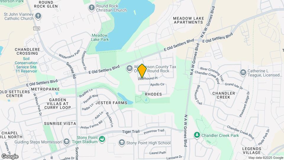 1213 Deerhound Pl Map and Location Details